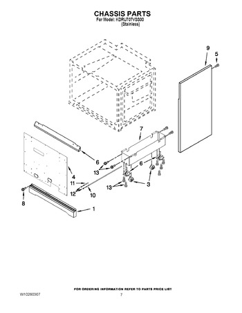 Diagram for KDRU707VSS00