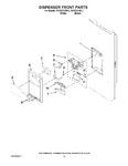 Diagram for 08 - Dispenser Front Parts