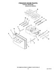 Diagram for 09 - Freezer Door Parts