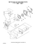 Diagram for 04 - Motor And Ice Container Parts