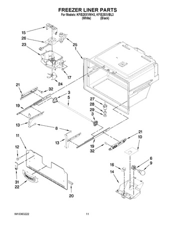 Diagram for KFIS25XVBL3