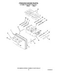 Diagram for 09 - Freezer Door Parts