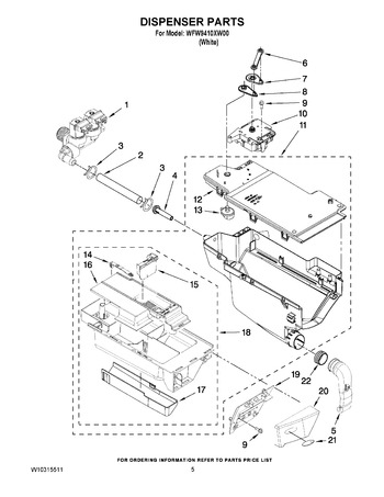 Diagram for WFW9410XW00