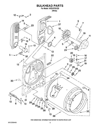 Diagram for WGD4750XQ0