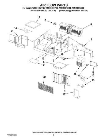 Diagram for WMH1162XVS4