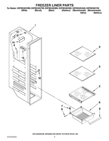 Diagram for GSF26C4EXW00