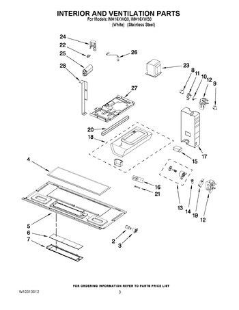 Diagram for IMH16XWQ0