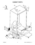 Diagram for 02 - Cabinet Parts