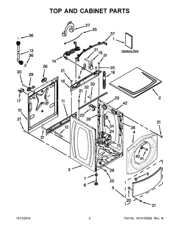 Diagram for WFW8200TW00