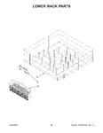 Diagram for 11 - Lower Rack Parts