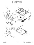 Diagram for 02 - Cooktop Parts