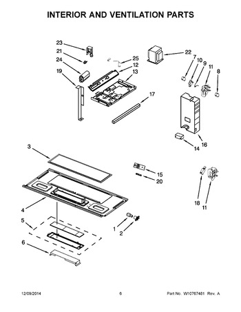 Diagram for WMH32519CW1