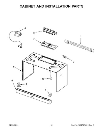 Diagram for WMH32519CW1