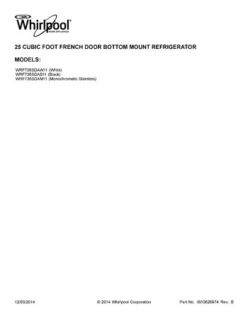 Diagram for WRF736SDAM11