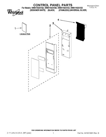 Diagram for WMH1162XVQ2