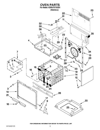 Diagram for KDRU707VSS01