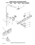 Diagram for 07 - Upper Wash And Rinse Parts