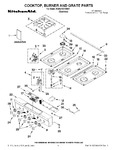 Diagram for 01 - Cooktop, Burner And Grate Parts