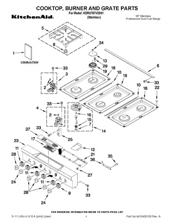 Diagram for KDRU767VSS01