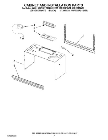 Diagram for WMH1162XVQ2