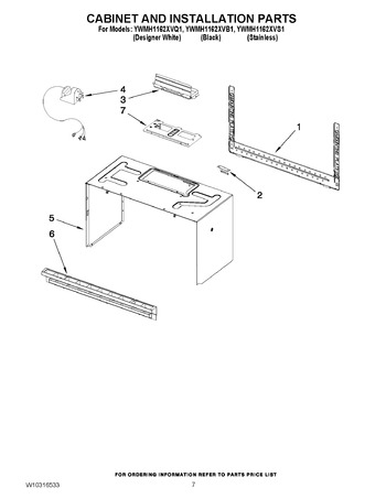 Diagram for YWMH1162XVQ1