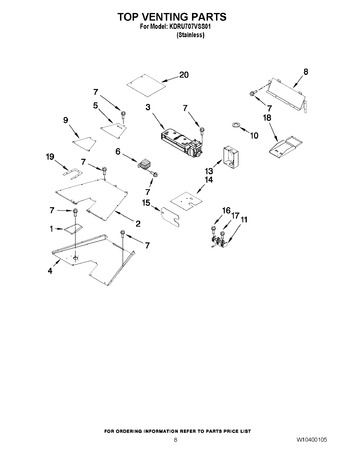 Diagram for KDRU707VSS01