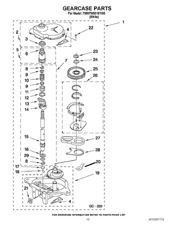 Diagram for 7MWTW9315YW0