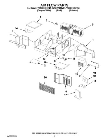 Diagram for YWMH1162XVQ1