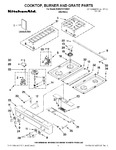 Diagram for 01 - Cooktop, Burner And Grate Parts