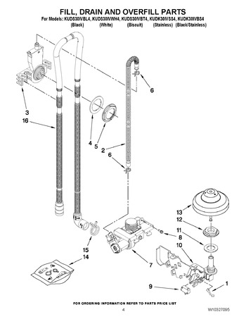 Diagram for KUDS30IVWH4