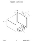 Diagram for 05 - Freezer Door Parts