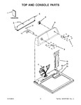 Diagram for 02 - Top And Console Parts