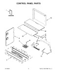 Diagram for 02 - Control Panel Parts