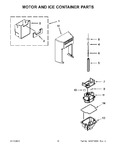 Diagram for 06 - Motor And Ice Container Parts