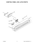 Diagram for 03 - Control Panel And Latch Parts