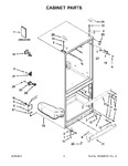 Diagram for 02 - Cabinet Parts