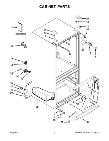 Diagram for WRF560SMYW00