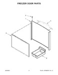 Diagram for 04 - Freezer Door Parts