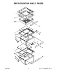 Diagram for 04 - Refrigerator Shelf Parts