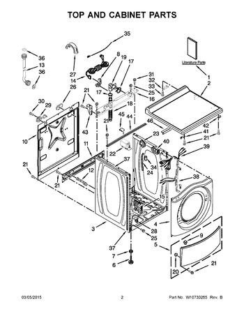 Diagram for CHW9050AW0