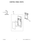 Diagram for 02 - Control Panel Parts
