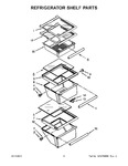 Diagram for 04 - Refrigerator Shelf Parts