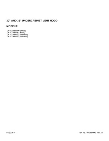 Diagram for UXT5230BDB0