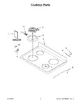 Diagram for 02 - Cooktop Parts