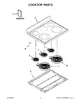 Diagram for 02 - Cooktop Parts