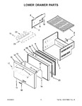 Diagram for 05 - Lower Drawer Parts