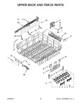 Diagram for 10 - Upper Rack And Track Parts