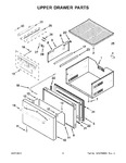 Diagram for 04 - Upper Drawer Parts