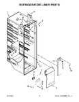 Diagram for 03 - Refrigerator Liner Parts