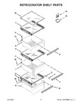 Diagram for 04 - Refrigerator Shelf Parts